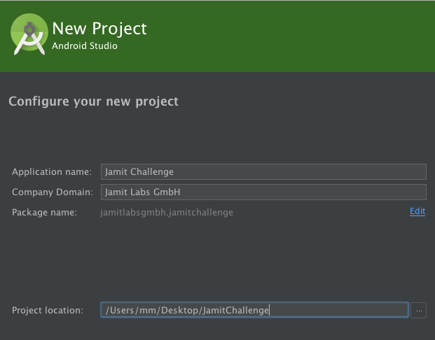 New Android Studio Project Second
Screen