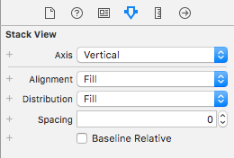 StackView
Konfigurationsmöglichkeiten